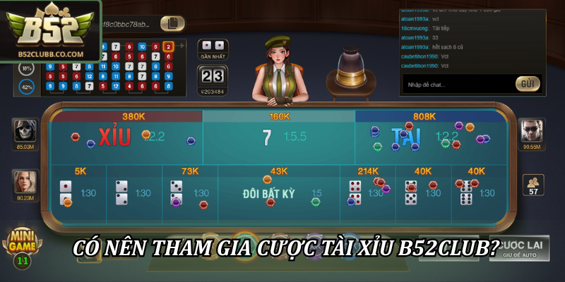 Review Tài Xỉu B52Club Có Uy Tín Không? Có Nên Tham Gia? 2 Có nên tham gia cá cược tài xỉu B52Club hay không?